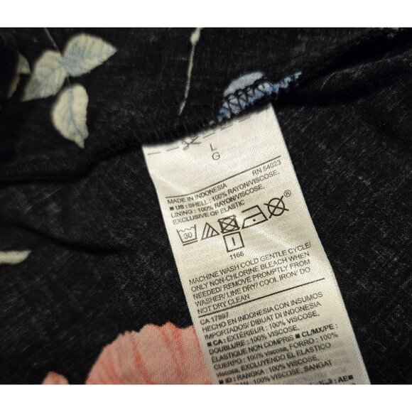 Lot of 2 Old Navy Cami Mini Dress Size L  Floral Smocked A-Line Sleeveless - Picture 7 of 16